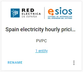 Precio PVPC electricidad