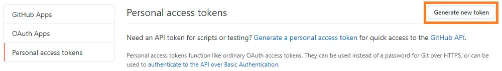Token Github