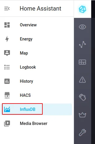 InfluxDB web interface